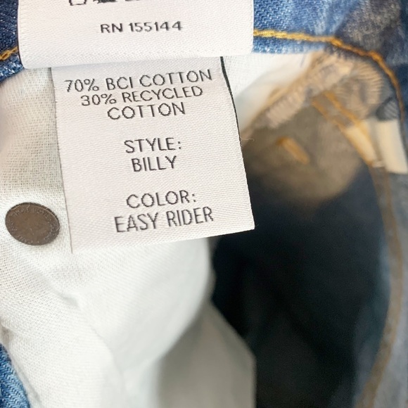 Boyish Billy High Waist Distressed Jeans Size 24 - Picture 10 of 10